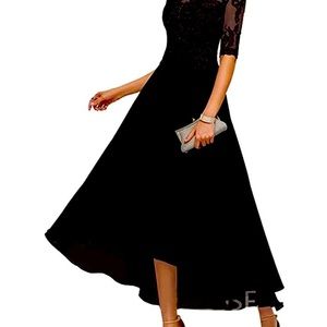 Evening dress, never worn, S, lace up back